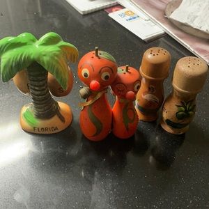 Vintage Salt and Pepper shakers.